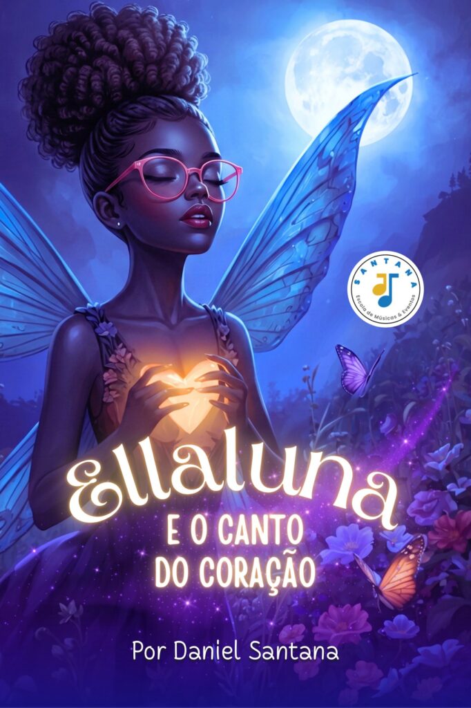 Capa de Ellaluna e o Canto do Coração